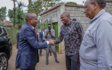 Kindiki leads Kenya Kwanza team to comfort Ichung’wah after father’s death