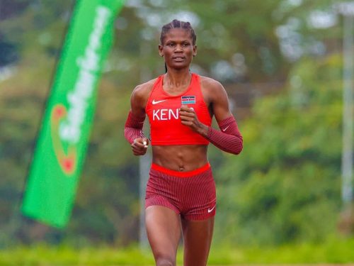 Lilian Odira during a past event. PHOTO/@OlympicsKe/X