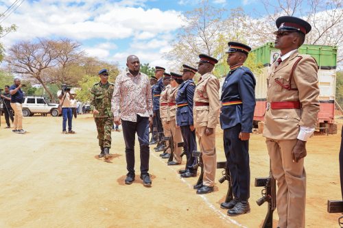 Murkomen during the Jukwaa la Usalama forum in Mandera, on September 22, 2025. PHOTO/@kipmurkomen/X