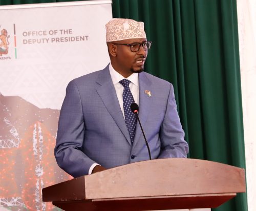 CoG Chairman Ahmed Abdullahi during the 28th Ordinary Session of the Intergovernmental Budget and Economic Council (IBEC) in Karen. PHOTO/@KenyaGovernors/X