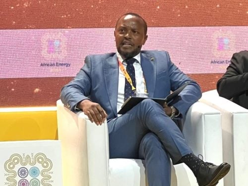 Edward Kinyua during the Africa Energy Week in Cape Town, South Africa. PHOTO/@EPRA_Ke/X