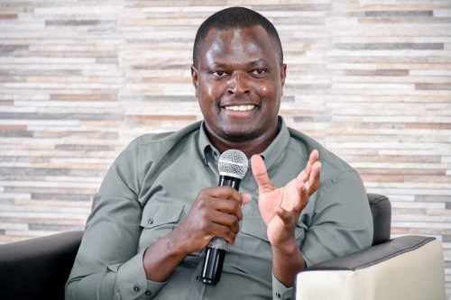 Ndindi Nyoro during a past event. PHOTO/@NdindiNyoro/X
