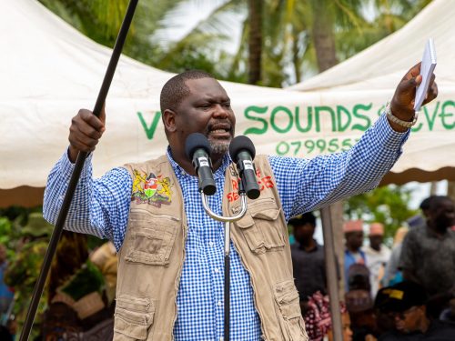 Geoffrey Ruku during a past event. PHOTO/@gk_ruku/X