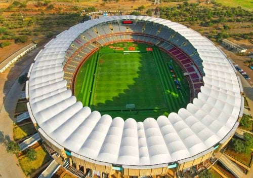 An aerial view of Kasarani stadium which can host the World Athletics Championships if Kenya's bid is successful. PHOTO/@AfricaFactsZoneX