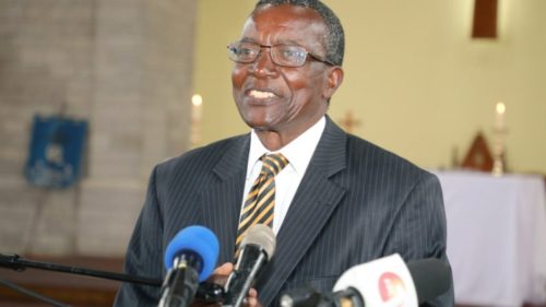 Retired Chief Justice David Maraga speaks during a past function. PHOTO/@dkmaraga/X
