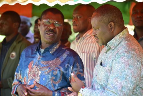 Mwambu and Wetang'ula
