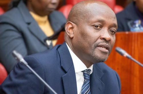 Higher Education Loans Board (HELB) Chief Executive Officer Geoffrey Monari during a past event: PHOTO/facebook.com/HELBpage