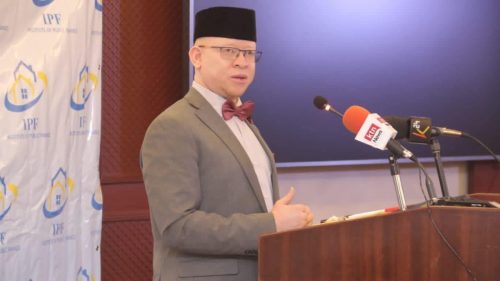 Government Spokesman Isaac Mwaura at a past presser: PHOTO/@SpokespersonGoK/X