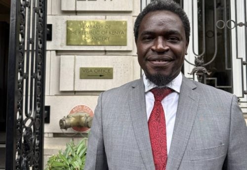 Former LSK President Nelson Havi: PHOTO/@NelsonHavi/X