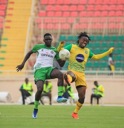 Ochieng in action for Nairobi United