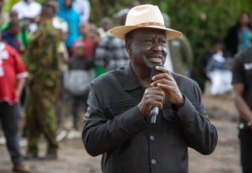 Former Prime Minister Raila Odinga during a past event: PHOTO/https://www.facebook.com/RailaOdingaKE