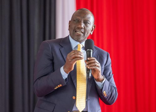 President William Ruto during a past event: PHOTO/@WilliamsRuto/X
