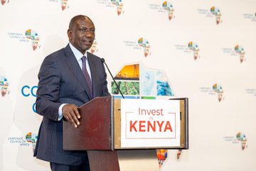 President William Ruto during the UNGA 80 meeting in New York: PHOTO/@WilliamsRuto/X
