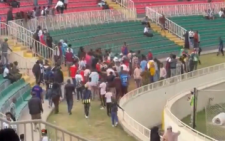 Fans clash in Kenya Police vs Mogadishu City match