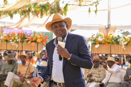 Kapseret MP Oscar Sudi during a past event: PHOTO/facebook.com/riftvalleypoliticske