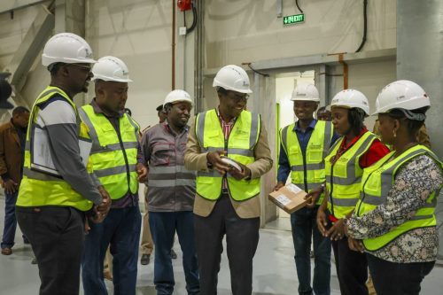 CS Opiyo Wandayi during the commissioning of the Loiyangalani–Suswa 400 kV Double Circuit Transmission Line at KETRACO's 220 kV Suswa Substation on Saturday September 27, 2025. PHOTO/@KETRACO1/X