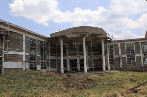 An incomplete amphitheater at the University of Eldoret. PHOTO/https://web.facebook.com/ParliamentKE