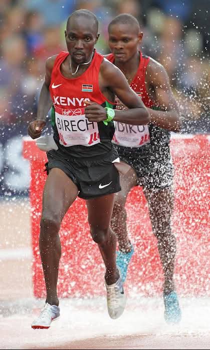 Former 3000m steeplechase champion Julius Birech in a past competition. Photo/@EstherPassaris/X