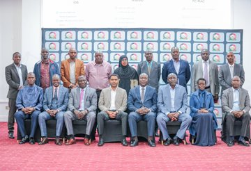 FKF President Hussein Mohammed met security agencies after a successful CHAN 2024 tournament in Nairobi. PHOTO/@husseinmoha/X.com