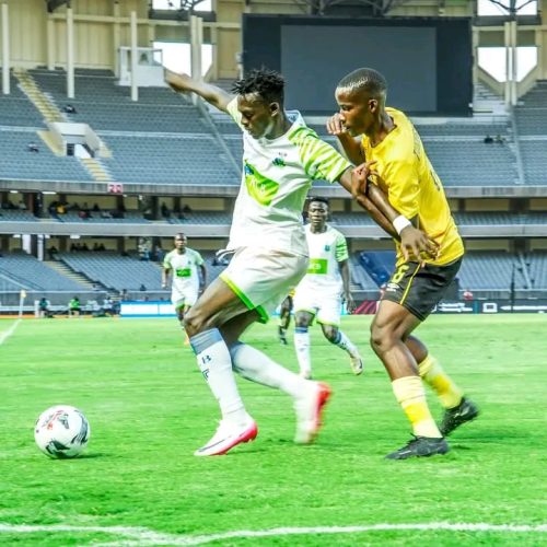 KCB nd Tusker players in action during the 2025/2026 Kenyan Premier League season opening fixture at the Kasarni Stadium on Friday, September 19, 2025. PHOTO/https://www.facebook.com/100063590235741/posts/pfbid02toM8Sku9NrhFwx3cXqMHT7MKqWaYzz22EYKqqU8Pc3j8r9wUmFn5HtidYzXBDxiLl/?app=fbl