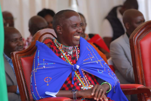 Kajiado County Governor Joseph Ole Lenku during a past function. PHOTO/@joelenku/X