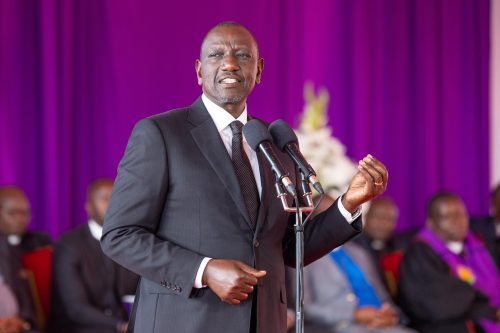 President William Ruto during a past event: PHOTO/@WilliamsRuto/X
