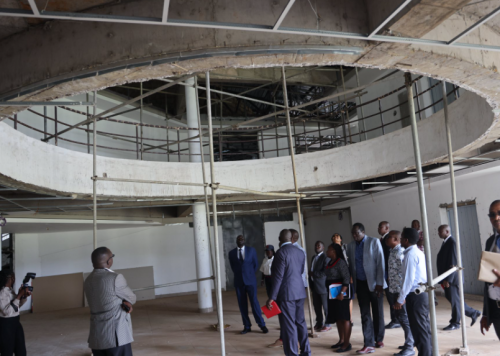 An incomplete amphitheater at the University of Eldoret. PHOTO/https://web.facebook.com/ParliamentKE