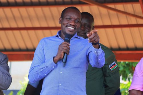 Simba Arati during a past event. PHOTO/https://www.facebook.com/Hon Simba Arati