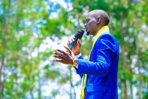 Ryan Injendi during a thanksgiving service held in Malava, Shamasha village after UDA loss on wednesday, October 1, 2025. PHOTO//https://www.facebook.com/photo/?fbid=122190812144358923&set=pcb.122190812246358923