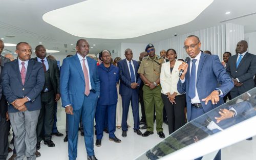 President William Ruto during the launch of Phase One Infrastructure at Konza Technopolis in Makueni County on Monday, October 13, 2025. PHOTO/https://www.facebook.com/William Samoei Ruto