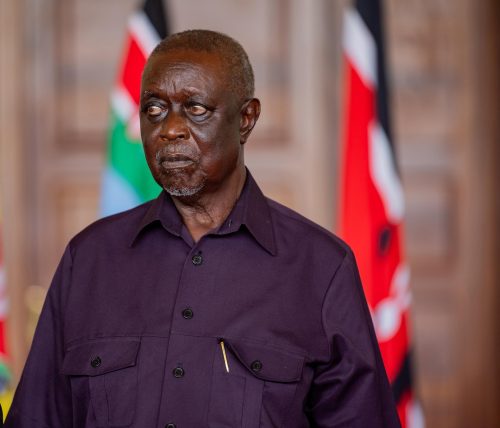 Oburu Odinga during the announcemnt of Raila demsie. PHOTO//https://www.facebook.com/photo/?fbid=1410830303731572&set=pcb.1410834483731154