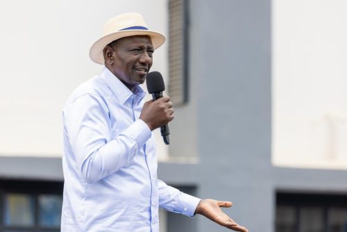 William Ruto during the first day of his Western tour in Butere. PHOTO/https://www.facebook.com/photo/William Samoei Ruto