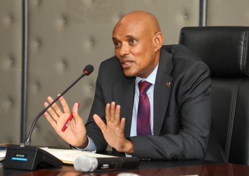 Director of the Directorate of Criminal Investigations (DCI) Mohammed Amin during a past event. PHOTO/@DCI_Kenya/X
