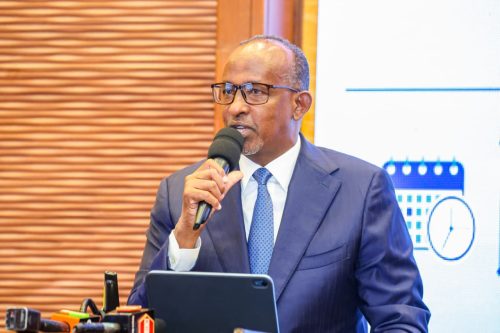 Health Cabinet Secretary Aden Duale during a past event: PHOTO/facebook.com/adenduale