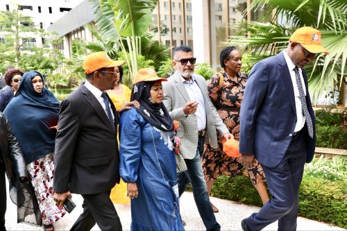 ODM officials going for a special sitting of our National Executive Council which reflected on the life and legacy of our departed Party Leader, H. E. Raila Amolo Odinga.PHOTO@A_S_Nassir/X