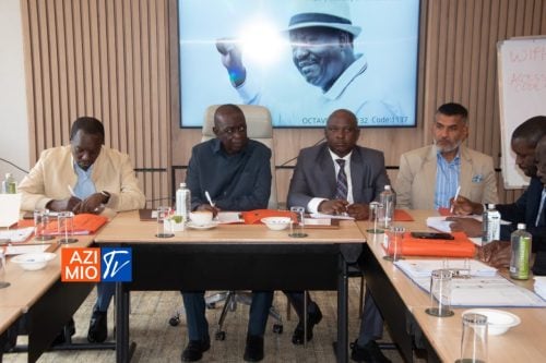 Central Committee meeting held on Monday, October 27, 2025, at Chungwa House in Nairobi, PHOTO/@TheODMparty/X