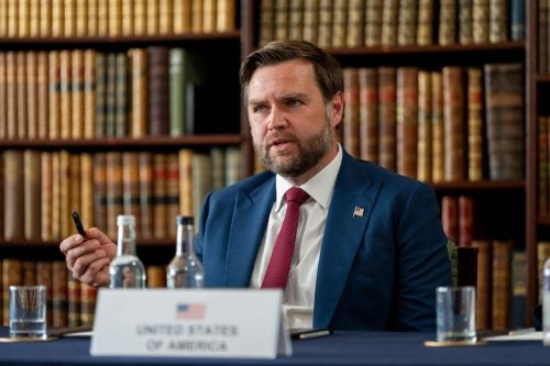 JD Vance during a past event. PHOTO/@VP/X
