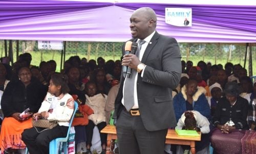 Former Cherang'any MP Joshua Kutuny during a previous event. PHOTO/@Honjoshuakutuny/X