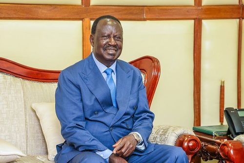 Former Prime Minister Raila Odinga during a past event: PHOTO/facebook.com/RailaOdingaKE