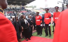 Wanjigi puts past rift with Raila aside, joins Odinga family in mourning