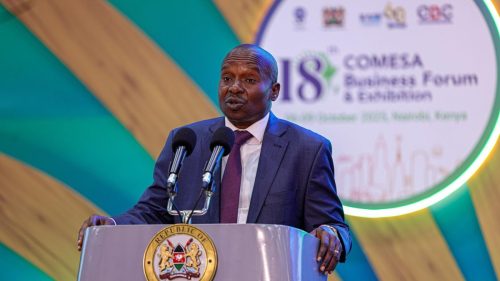 Deputy President Kithure Kindiki during a past event: PHOTO/@KindikiKithure/X