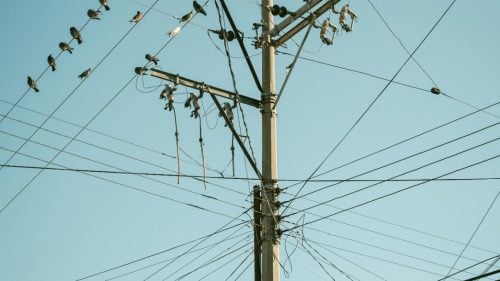 Power lines. Image is used for illustration. PHOTO/Pexels