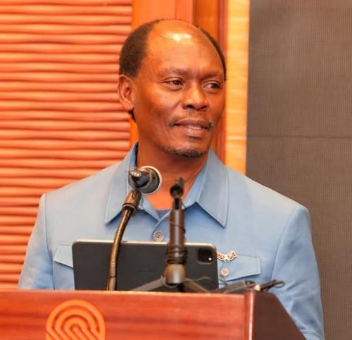 Cabinet Secretary for Information, Communications and the Digital Economy (MICDE) William Kabogo during an engagement at Serena Hotel: PHOTO/@honkabogo/X