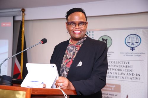 Chief Justice Martha Koome during a past event: PHOTO/facebook.com/CJKoome