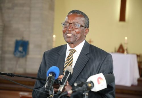Former CJ David Maraga during a past event. PHOTO/@dkmaraga/X