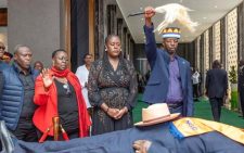 Raila Jnr inherits family’s fly whisk and iconic cap  
