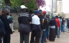 Thousands gather in Nairobi CBD to see Raila Odinga’s body