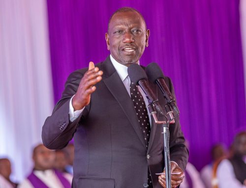 President William Ruto during a past event: PHOTO/facebook.com/williamsamoei