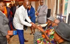 President Ruto in Karen to mourn Raila Odinga