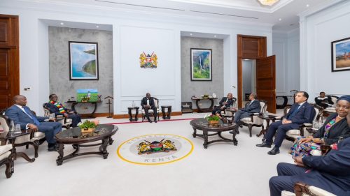 President William Ruto hosting African leaders at State House, Nairobi, ahead of the 24th COMESA Summit of Heads of State and Government. PHOTO/@WilliamsRuto/X